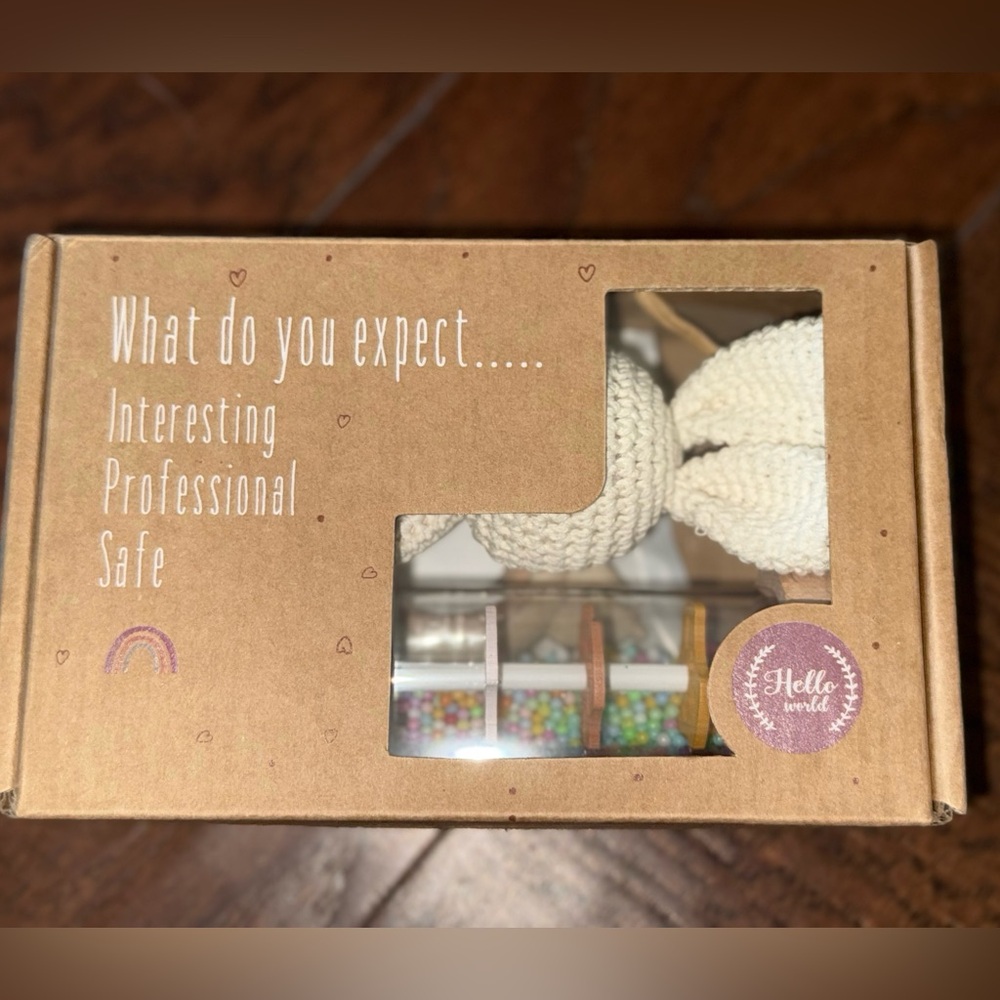 NIB New Baby  Shower Boxed Toy Set